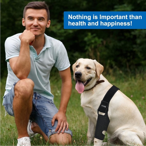 New Dog Knee Brace, Dog Leg Braces for Back Leg for ACL, Knee Cap Dislocation S - Picture 2 of 13